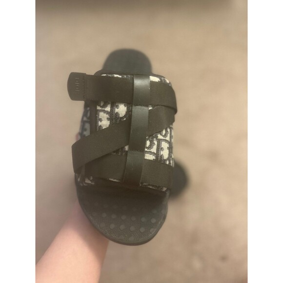 Dior alpha slides black size 9 - Picture 3 of 5
